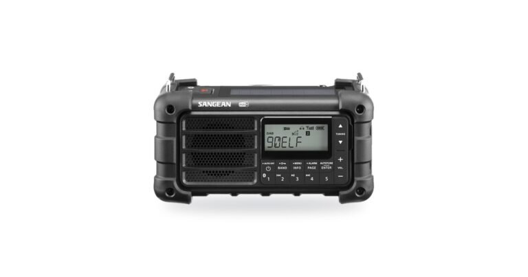 De Sangean SurvivorMMR-99 is een multifunctionele noodradio met veel extra features. Dit maakt het in onze ogen de perfecte noodradio in 2026