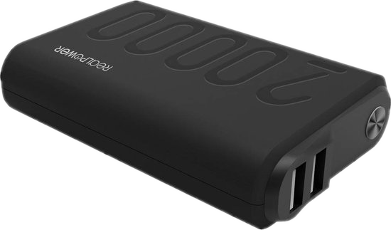 RealPower PB-20000PD powerbank – USB-poorten