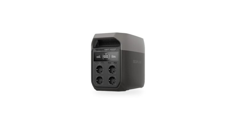 EcoFlow Delta 3 review powerstation van 1024 Wh voor noodstroom thuis