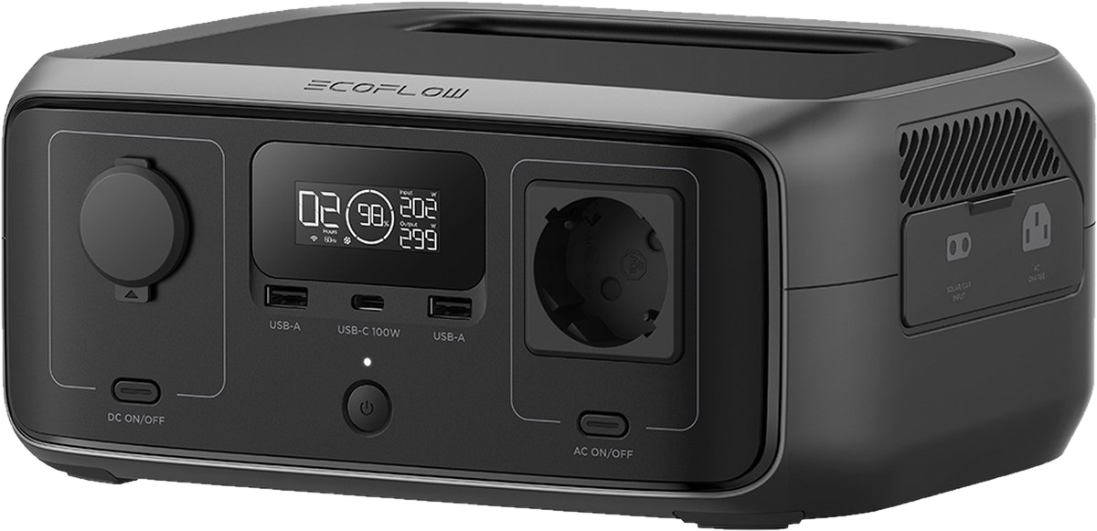 EcoFlow River 3 compact powerstation van 245 Wh voor in je noodpakket