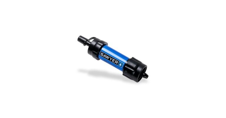 Sawyer Mini review: Sawyer Mini waterfilter, compact filter voor in het noodpakket.