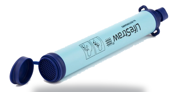 LifeStraw Personal review: waterfilter met open beschermdop en mondstuk